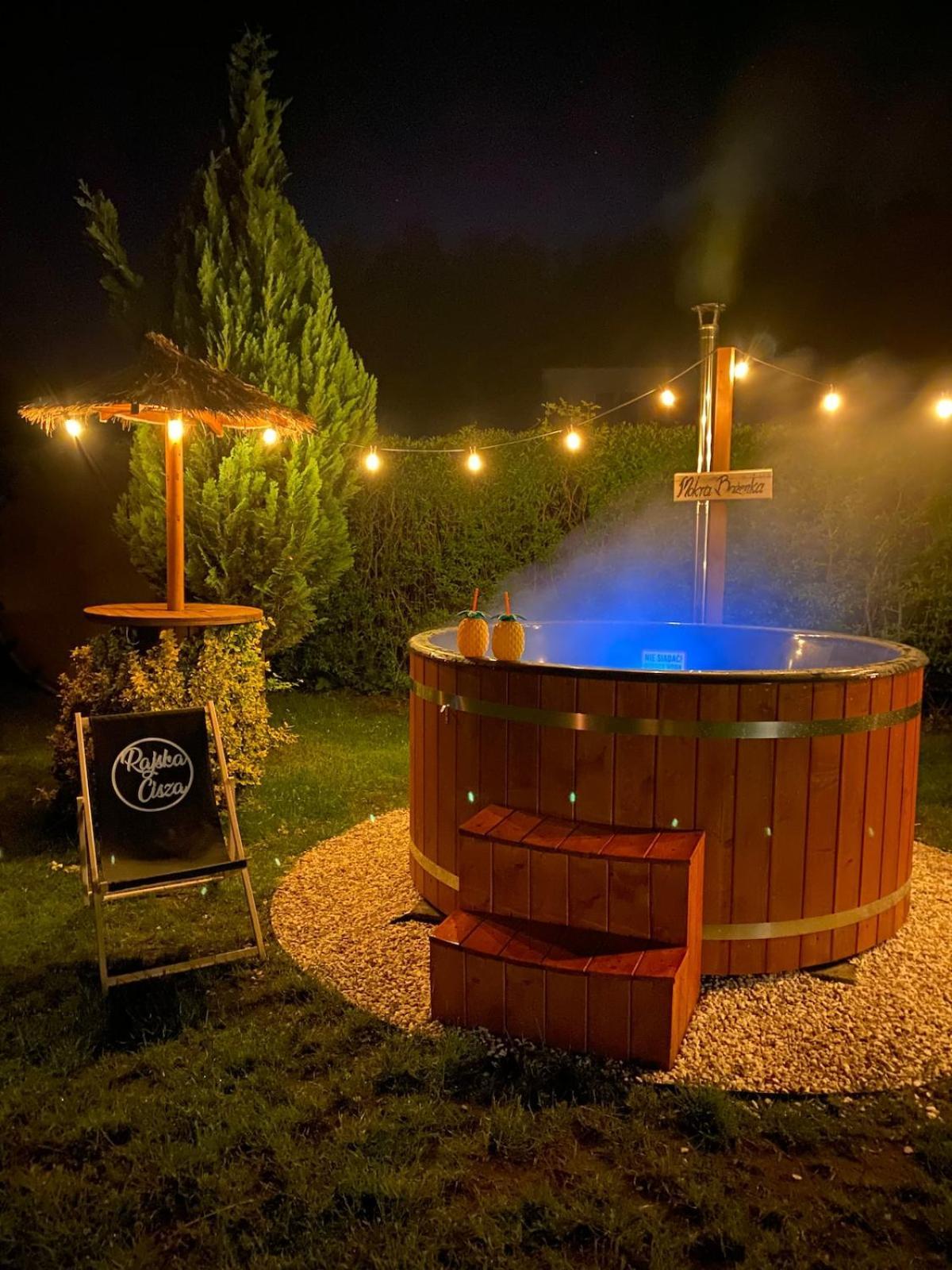 Rajska Cisza - Caloroczny Prywatny Domek W Lesie Nad Jeziorem - Sauna I Balia Krąg Exterior photo