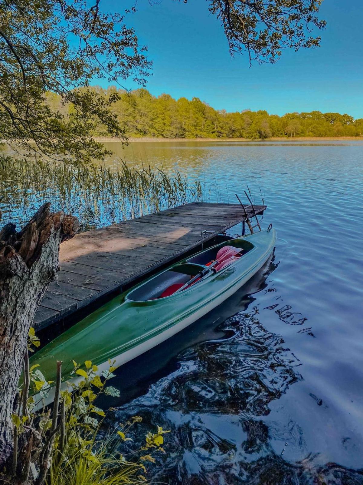 Rajska Cisza - Caloroczny Prywatny Domek W Lesie Nad Jeziorem - Sauna I Balia Krąg Exterior photo